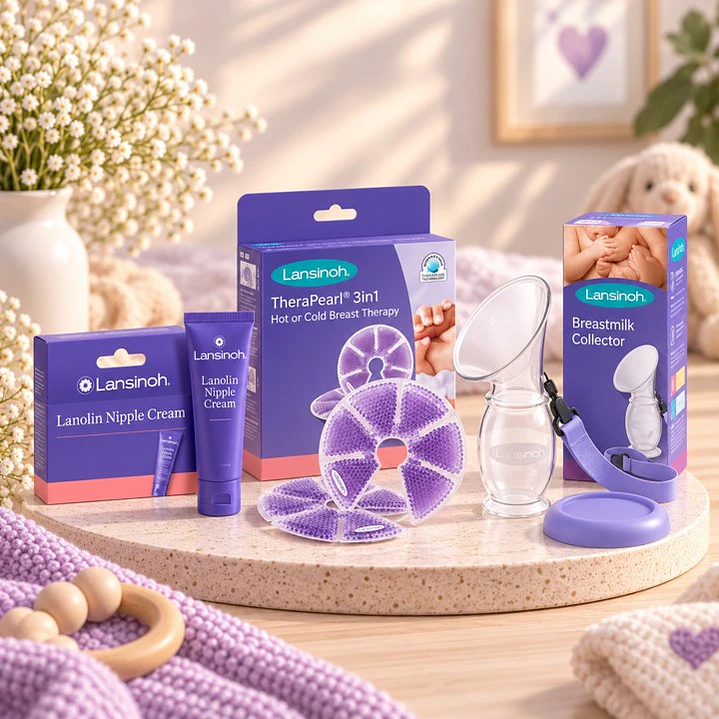 Pack alivio y cuidado de Mamá Lansinoh 1
