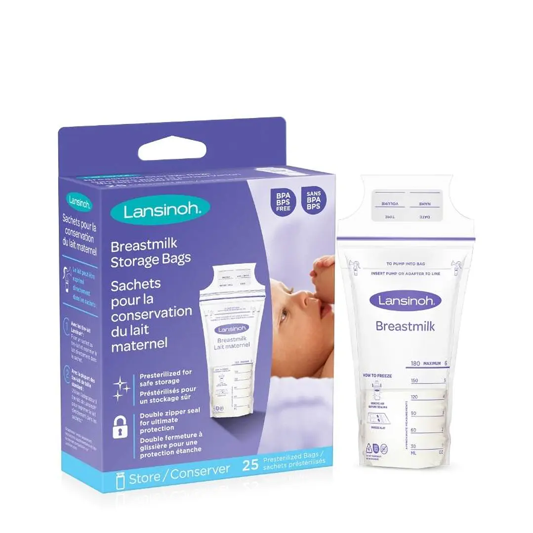 Pack Extracción y Almacenamiento de Leche Materna – Lansinoh 3