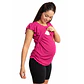 Polera maternal y de lactancia Ángel Fucsia - Miniatura 2