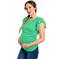 Polera maternal y de lactancia Ángel Verde - Miniatura 3