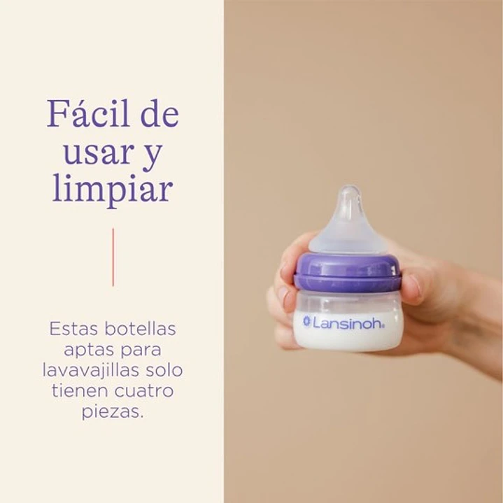 Set Mamaderas Lansinoh NaturalWave 60 ml x 2 5