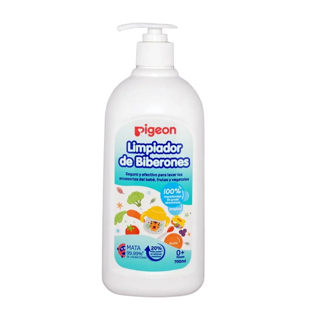 Limpiador de Biberones Pigeon con Dosificador 700 ml 1