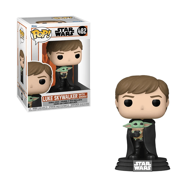 Luke With Grogu 482 Funko Pop!