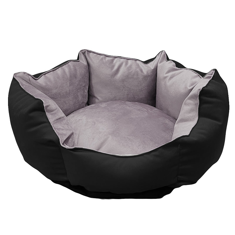 Cama Nido Antiestrés - Negro/Gris 1