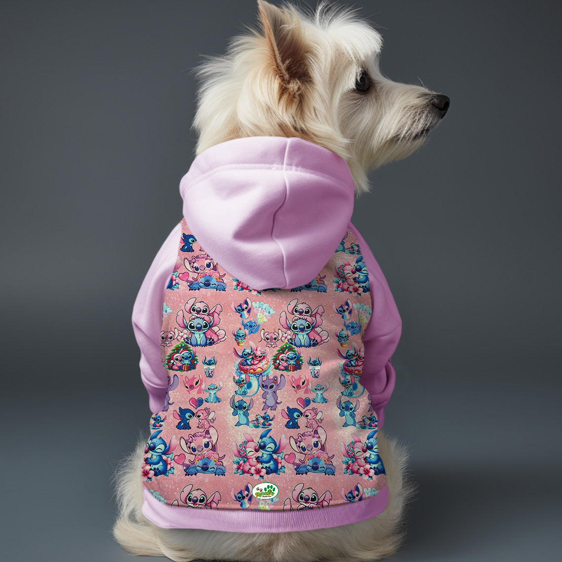 Poleron con Gorro Stitch y Angel 4