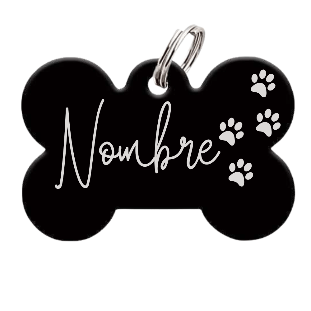 Medalla Grabado Laser Negro 1