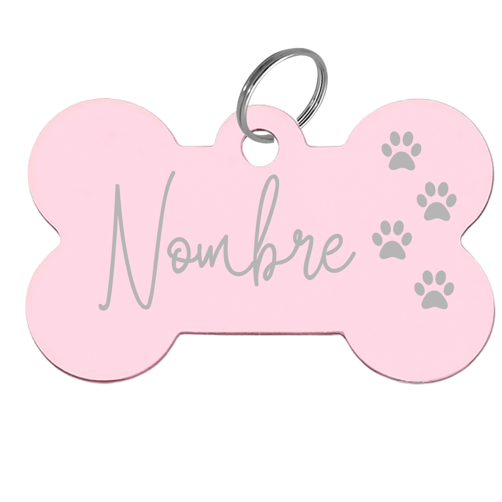 Medalla Grabado Laser Rosado 1