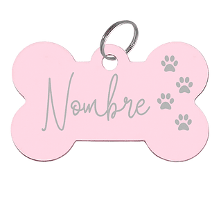 Medalla Grabado Laser Rosado