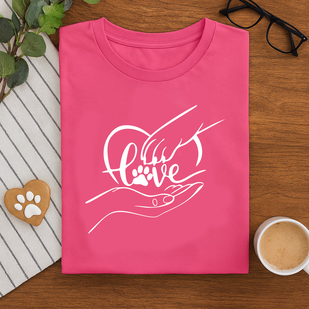 Polera Unisex Pet Lover Love Pet 1