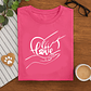 Polera Unisex Pet Lover Love Pet - Miniatura 1