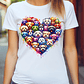 Polera Unisex Perros coloridos - Miniatura 1