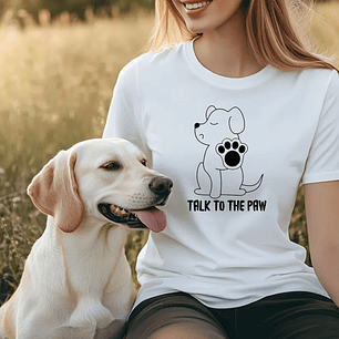 Polera Unisex Háblale a la Pata