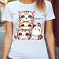 Polera Unisex Gatito lindo Kawaii - Miniatura 1