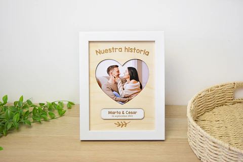 Marco personalizado Nuestra Historia