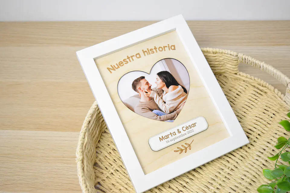 Marco personalizado Nuestra Historia 2