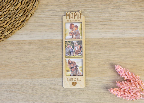 Imán Mamá en forma de fotomatón