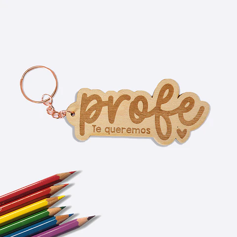 Llavero para profe