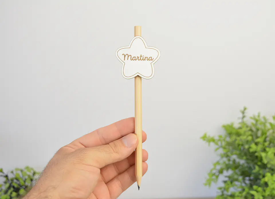 Lápiz con estrella 2