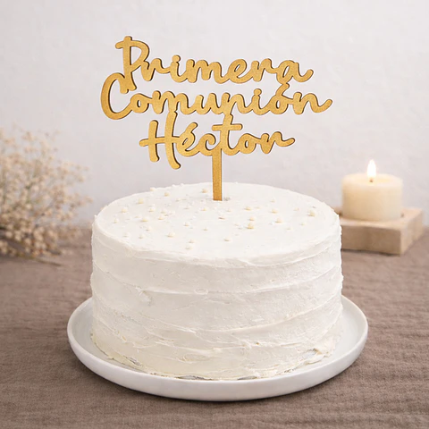 Topper Primera Comunión personalizado 