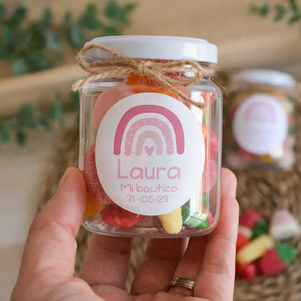Tarro de chuches personalizado 2