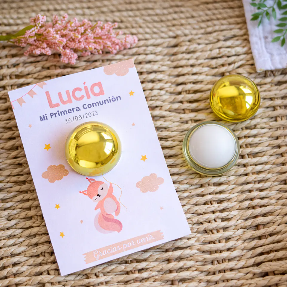 Bálsamo labial decorado 1