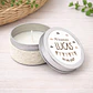 Vela aromática en lata personalizada - Miniatura 1