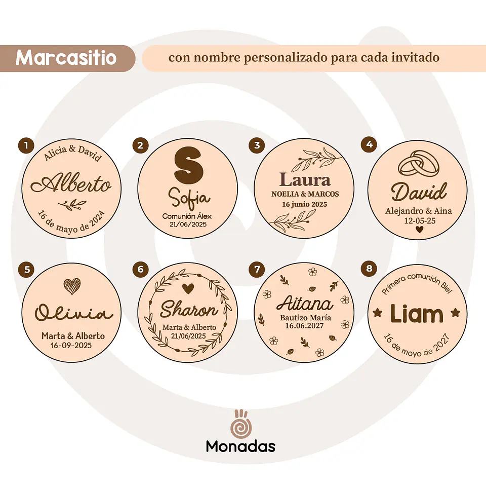 Marcasitios redondos 3