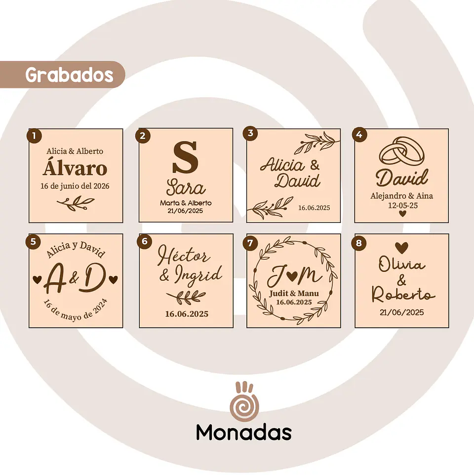 3 en raya para Bodas 3