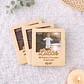 Polaroid de madera personalizada con imán - Miniatura 2