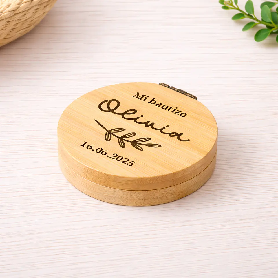 Joyero grabado con espejo interior 1