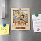 Portafotos con imán en forma de polaroid para Papá - Miniatura 2