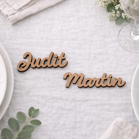 Marcasitios personalizados con nombres