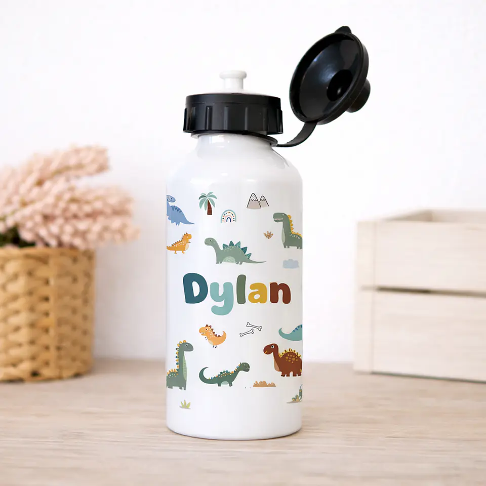 Botella personalizada con dibujo para el cole  1