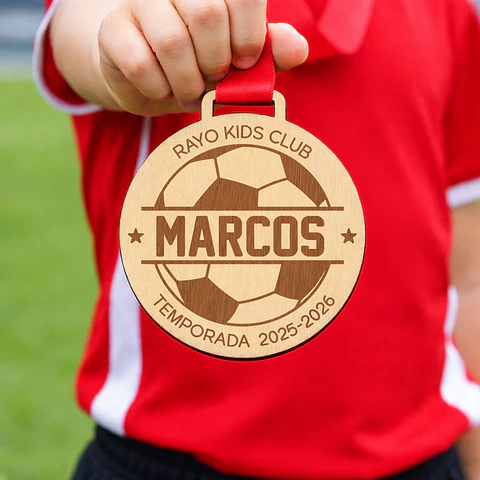 Medalla de Fútbol personalizada