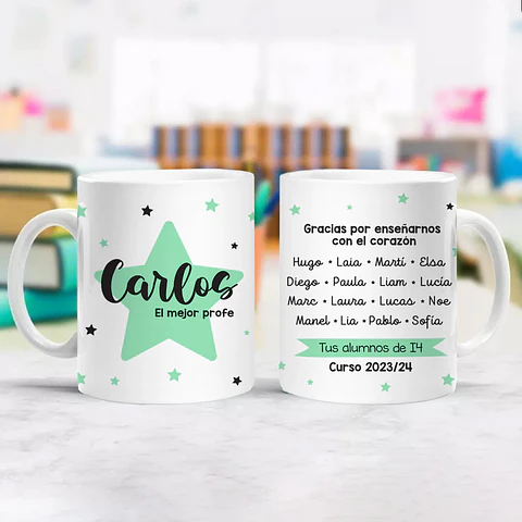Taza para profe