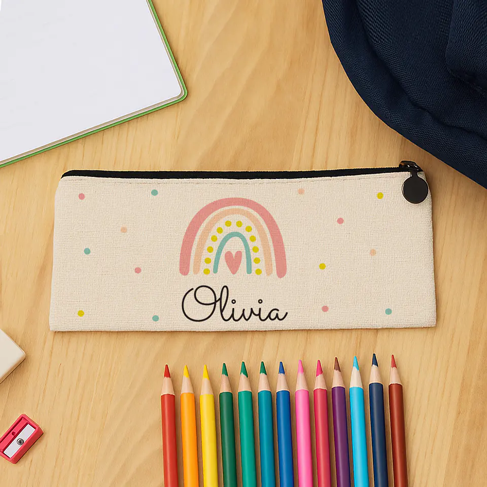 Estuche personalizado con dibujo para el cole 1