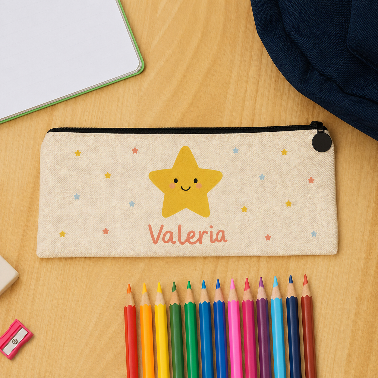 Estuche personalizado con dibujo para el cole 5