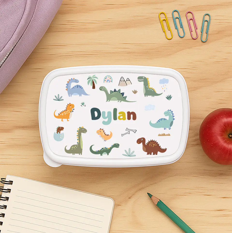 Tupper personalizado con dibujo para el cole 3