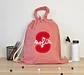 Mochila de cuerdas personalizada con inicial para el cole - Miniatura 2