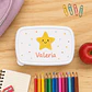 Fiambrera personalizada con nombre y dibujo para el cole - Miniatura 3