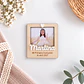 Imán Polaroid de madera personalizado con nombre en metacrilato - Miniatura 8