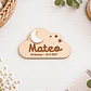 Nube de madera con imán - Miniatura 1