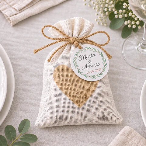 Saquitos de lavanda para Bodas