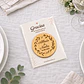 Abridor de bambú grabado para Bodas - Miniatura 2