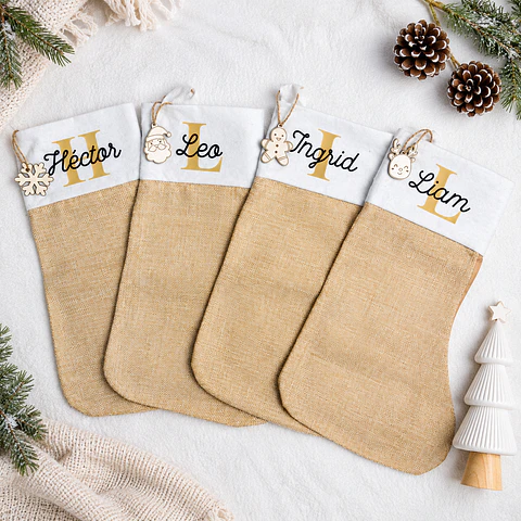 Calcetines de Navidad personalizados