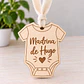 Caja petición padrino o madrina con body de madera grabado personalizado - Miniatura 3