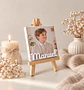 Mini caballete con foto y nombre en metacrilato - Miniatura 2