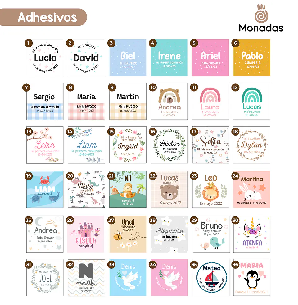 Pomperos personalizados 3