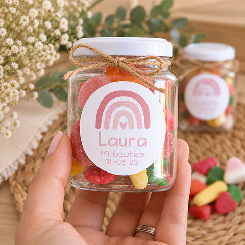 Tarro de chuches personalizado