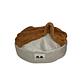 Cama Pet-Cojín con manta incorporada-Capuchino - Miniatura 1